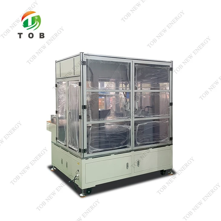 Pouch Cell Secondary Sealing And Trimming Machine