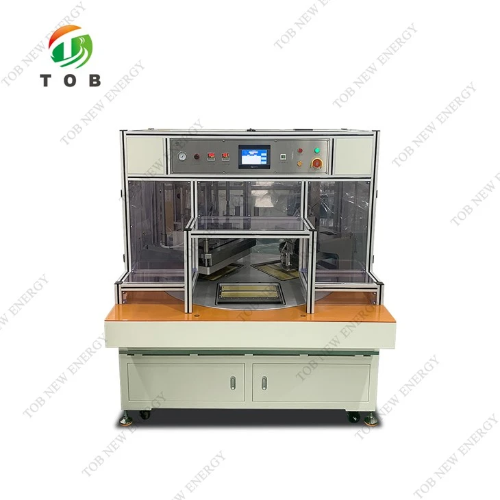 Pouch Cell Secondary Sealing And Trimming Machine